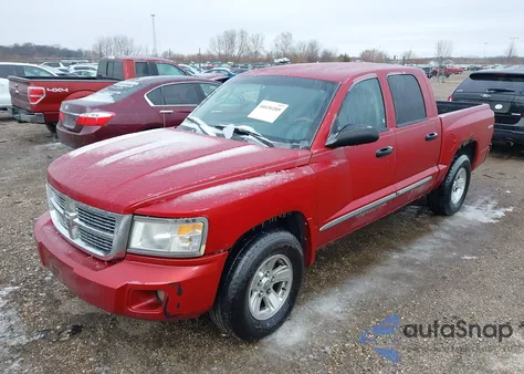 2008 Dodge Dakota Laramie z USA, uszkodzony, nr VIN 1D7HW58N38S638909